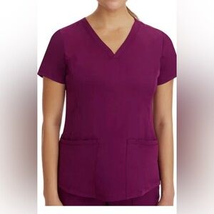 Healing Hands Scrub Top Size Small